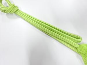 正絹　無形文化財　道明製　手組帯締め